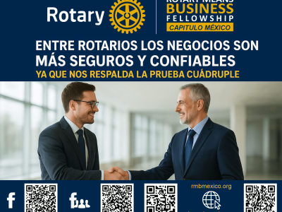 Negocios confiables entre rotarios.